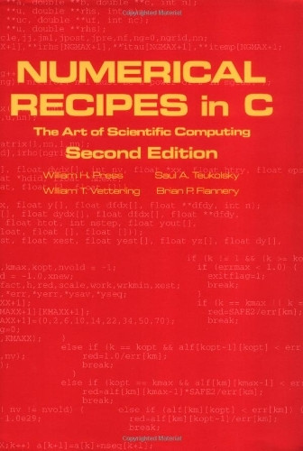 Numerical Recipes In C