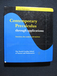 Contemporary Precalculus Through Applications