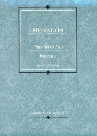 Mediation Principles and Practice