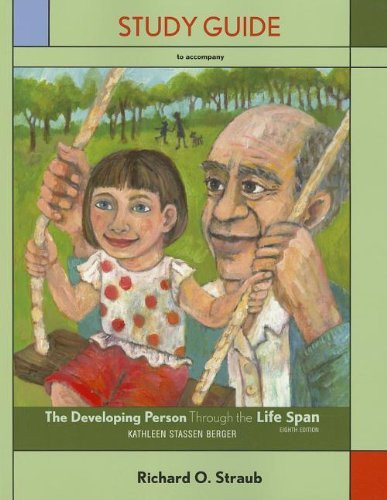 Study Guide For Developing Person Through The Life Span