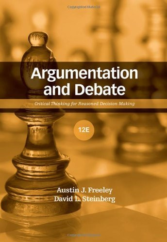 Argumentation And Debate