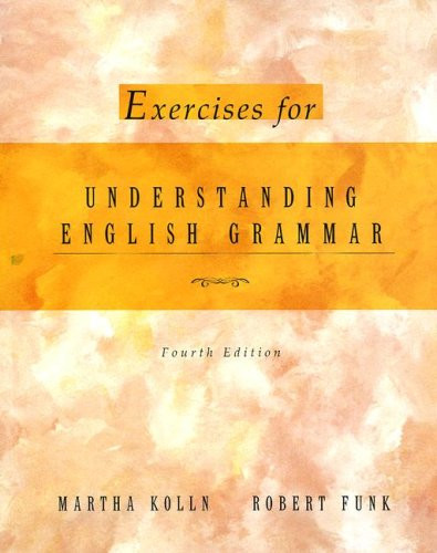 Exercise Book for Understanding English Grammar