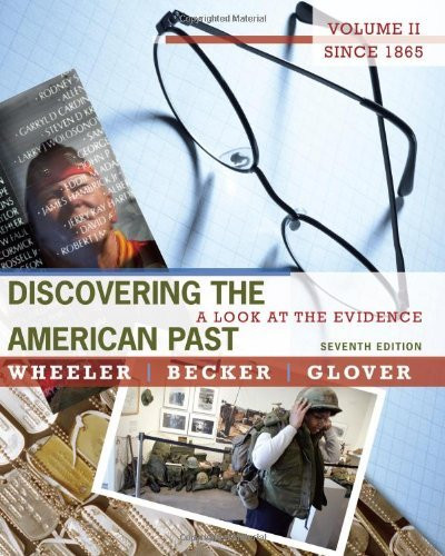 Discovering The American Past Volume 2