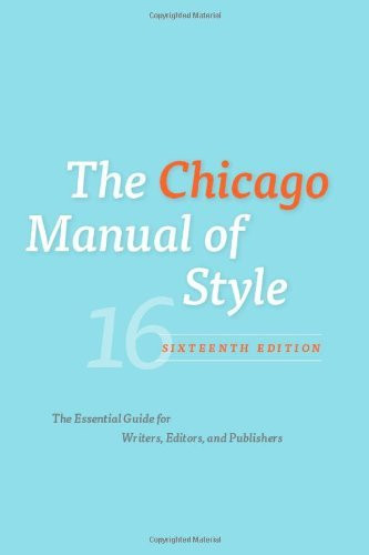 Chicago Manual Of Style 1
