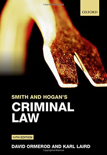 Smith and Hogan & Ormerod's Criminal Law