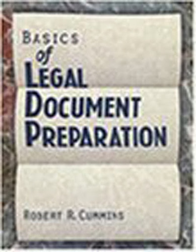 Basics Of Legal Document Preparation