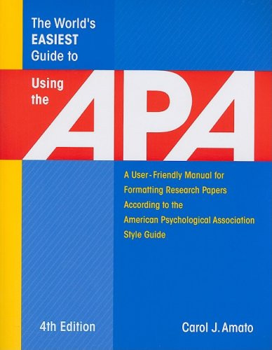 World's Easiest Guide To Using The Apa