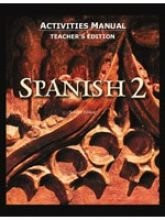 Spanish 2 Activities Manual Teacher's Edition