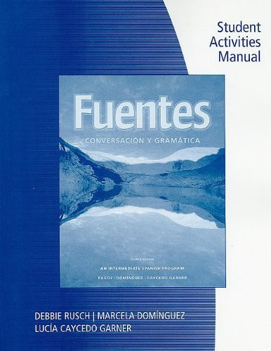 Fuentes Student Activity Manual