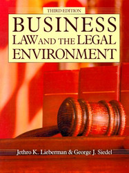 Business Law And The Legal Environment
