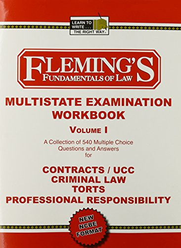 Multistate Examination Workbook Volume 1