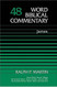 Word Biblical Commentary Volume 48 James
