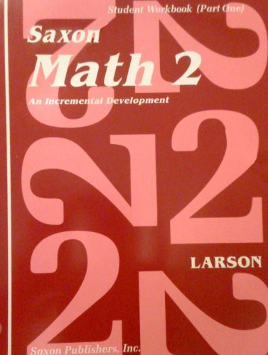 Math 2: An Incremental Development Student Workbook Part 1