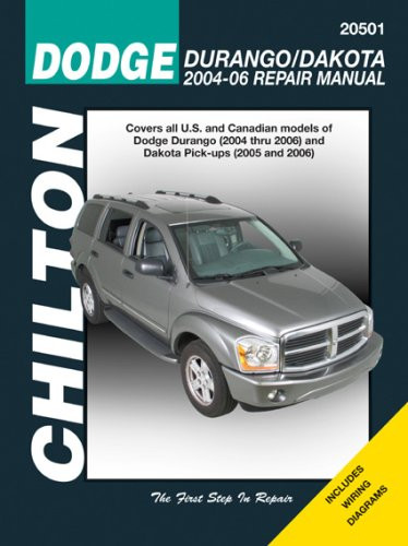 Chilton Dodge Durango 2004-2009 & Dakota Pick-ups 2005-2011 Car Repair Manual
