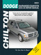 Chilton Dodge Durango 2004-2009 & Dakota Pick-ups 2005-2011 Car Repair Manual