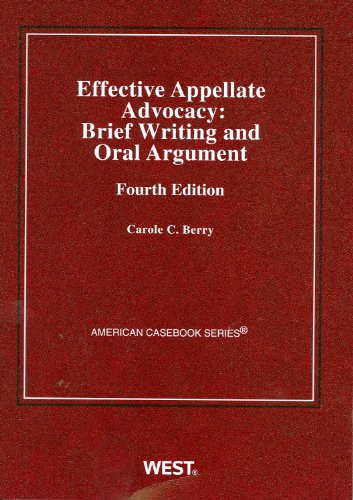 Effective Appellate Advocacy