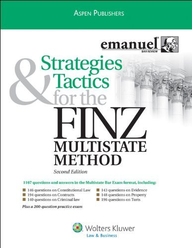 Strategies And Tactics For Finz Multistate Method