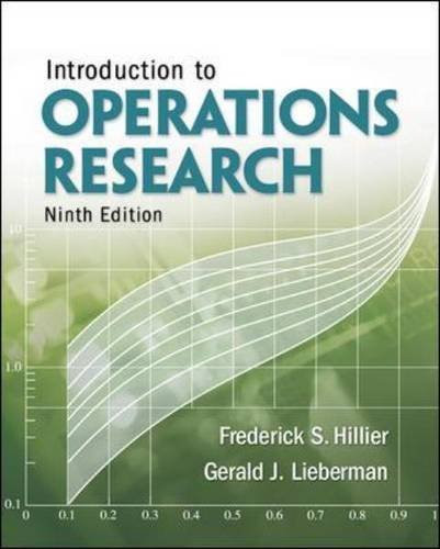 Introduction to Operations Research