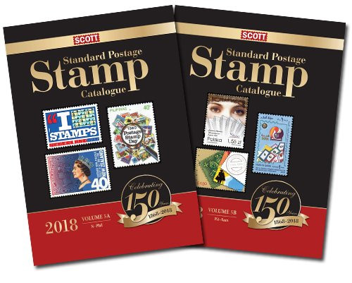 Scott 2018 Standard Postage Stamp Catalogue Volume 5