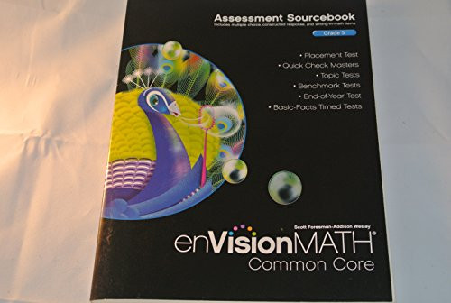 Envision Math Common Core Grade 5 Assessment Sourcebook