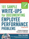 101 Sample Write-Ups For Documenting Employee Performance Problems