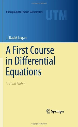 First Course In Differential Equations