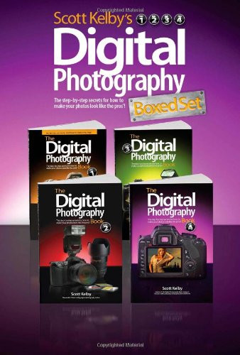 Scott Kelby's Digital Photography Boxed Set Parts 1 2 3 and 4