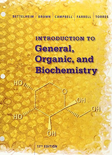 Introduction to General Organic and Biochemistry