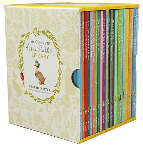 Complete Peter Rabbit Library Box Set With 23 Volumes