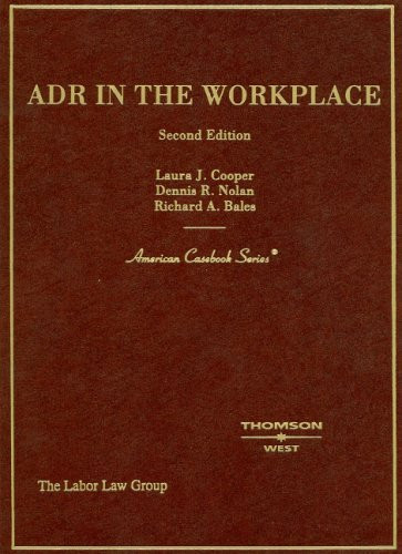 Adr In The Workplace