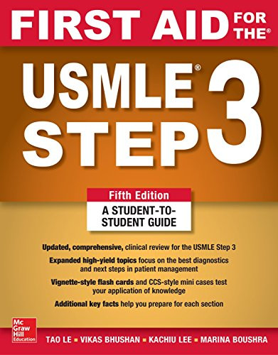First Aid for the Usmle Step 3