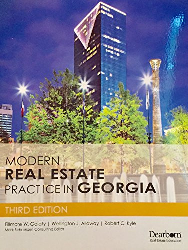 Modern Real Estate Practice in Georgia
