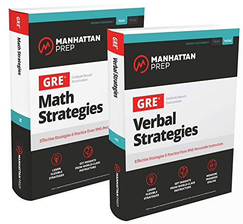 GRE Math & Verbal Strategies Set