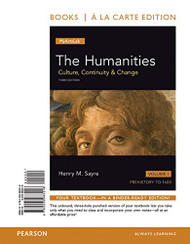 Humanities Alc And Revel Ac Humanities Package Volume 1