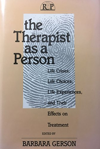 Therapist as a Person