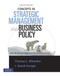 Concepts In Strategic Management And Business Policy