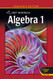 Holt McDougal Algebra 1 Teacher's Edition 2012