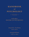 Handbook of Psychology History of Psychology Volume 1