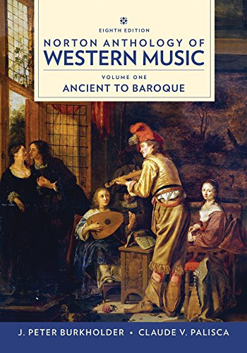 Norton Recorded Anthology of Western Music Volume 1