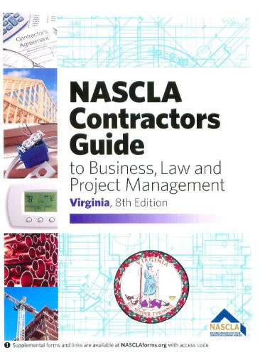 Virginia NASCLA Contractors Guide to Business Law and Project Management