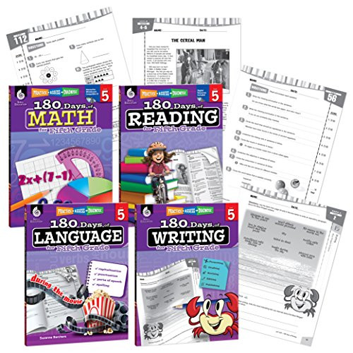 180 Days of Practice Grade 5 Bundle