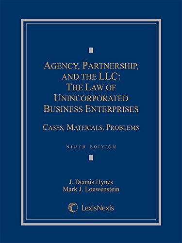 Agency Partnership and the Llc
