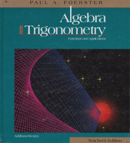 Algebra and Trigonometry Functions and Applications - Teacher's Edition