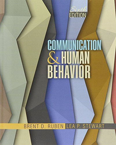 Communication and Human Behavior