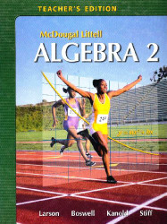 Algebra 2 Teacher's Edition