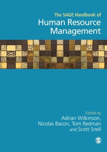 Sage Handbook Of Human Resource Management