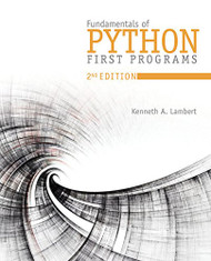 Fundamentals of Python First Programs