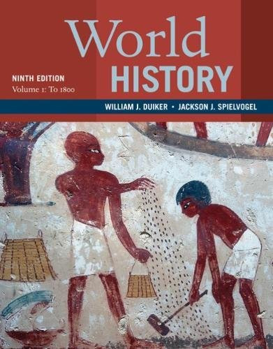 World History Volume 1 to 1800