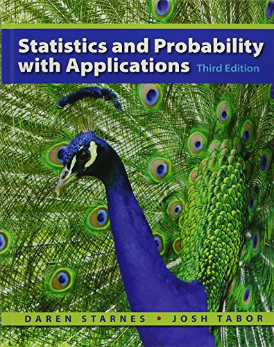 Statistics and Probability with Applications