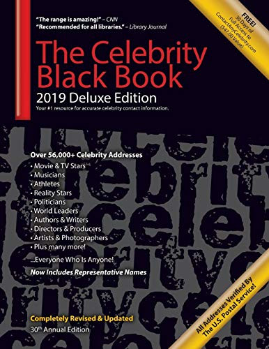 Celebrity Black Book 2019